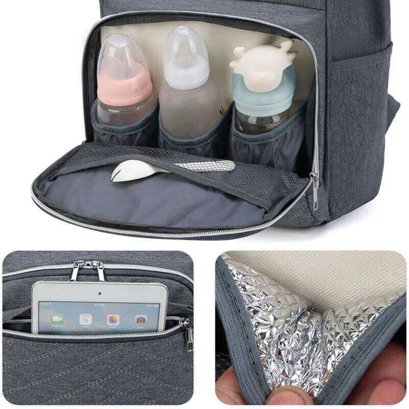Baby Diaper Bags Backpack Waterproof Lightweight Large Capacity Organizer Pocket Travel Mommy Bag for Maternity Hospital
