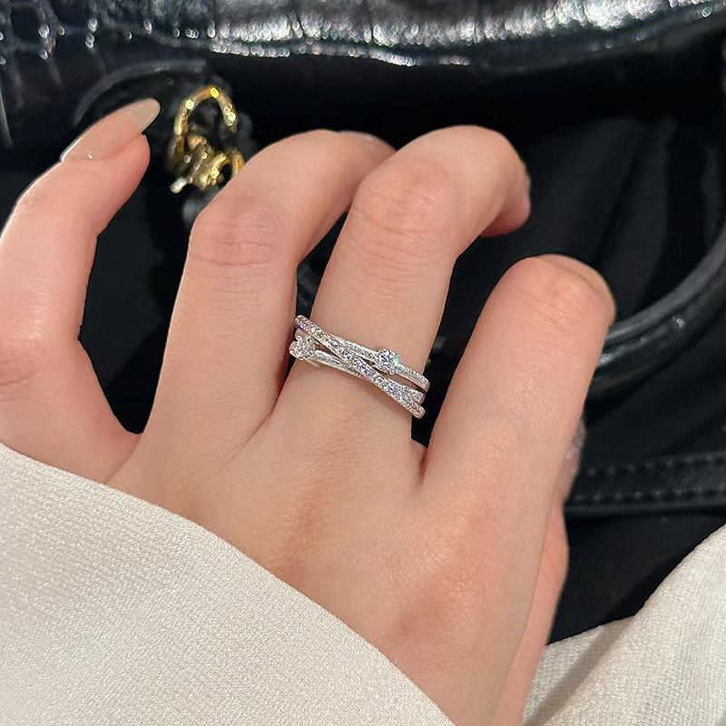 Bracelet designer Luxury jewelry rings for Women Same series bracelets ring Copper plated with platinum or gold Fashion Premium texture Holiday vacati