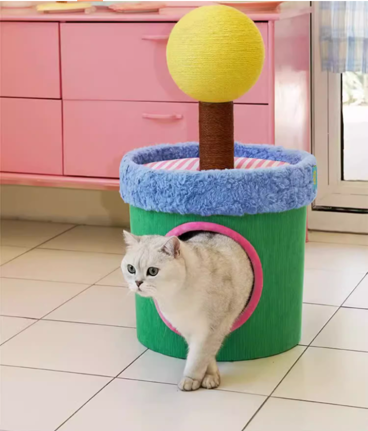 Comfortable Feline Retreat All-Inclusive, Ventilated Cat Den