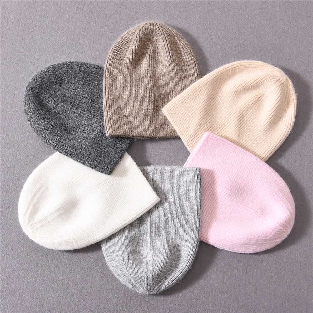 Jxer Casual Beanie Hat Kids Baby Children Warm Cashmere Knitted Winter Hat Fashion Solid Color Striped Beanies Hat UnisexXJ250910