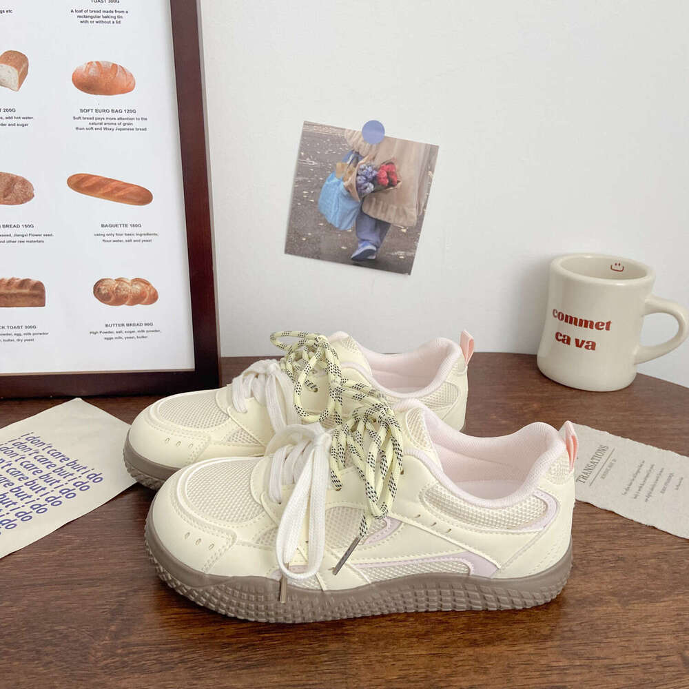 Mesh Breathable German Training for Women 2025 Summer New Super Popular Versatile Niche Casual Sports White Shoes