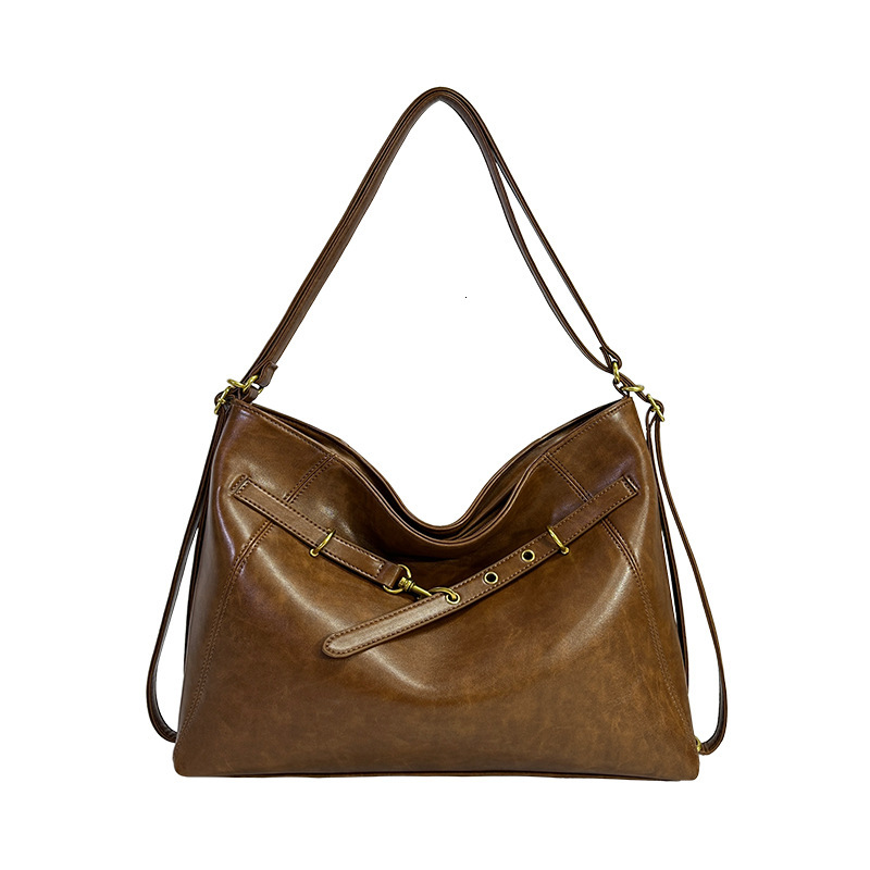 Free shipping designer Minimalist Large Capacity Multi-Back Tote Bag for Women Casual Versatile Commuter Bag Solid Color Shoulder Bag High-End Crossbo