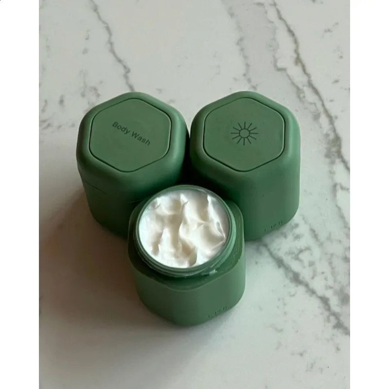 3pcs Travel Magnetic Containers Body Care Capsule Set with Lids Carry on Essential Storage Capsules 250910