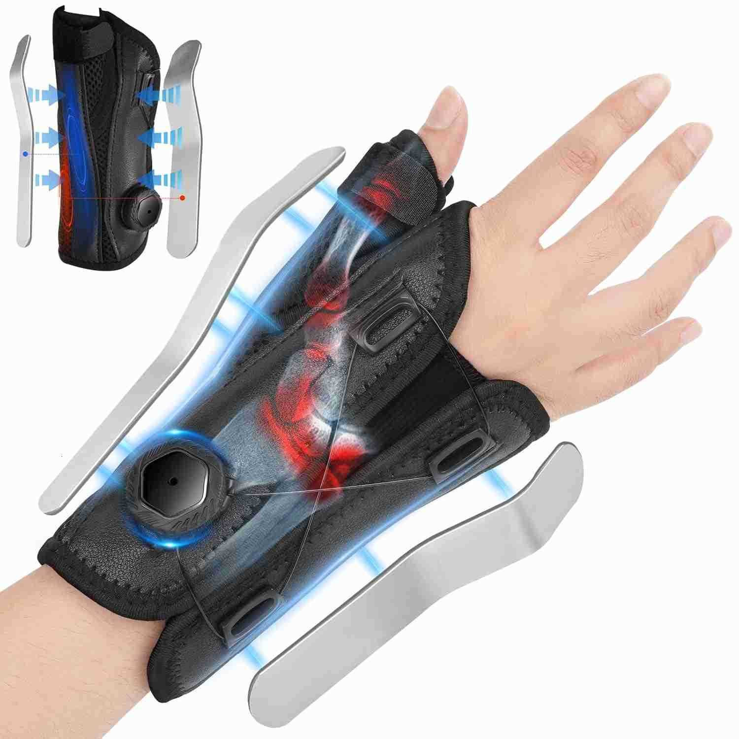 Wrist Brace for Carpal TunnelThumb Brace for Arthritis Pain and SupportThumb Spica Splint Right Hand for De Quervains TenosynovitisTendonitisThumb Sta