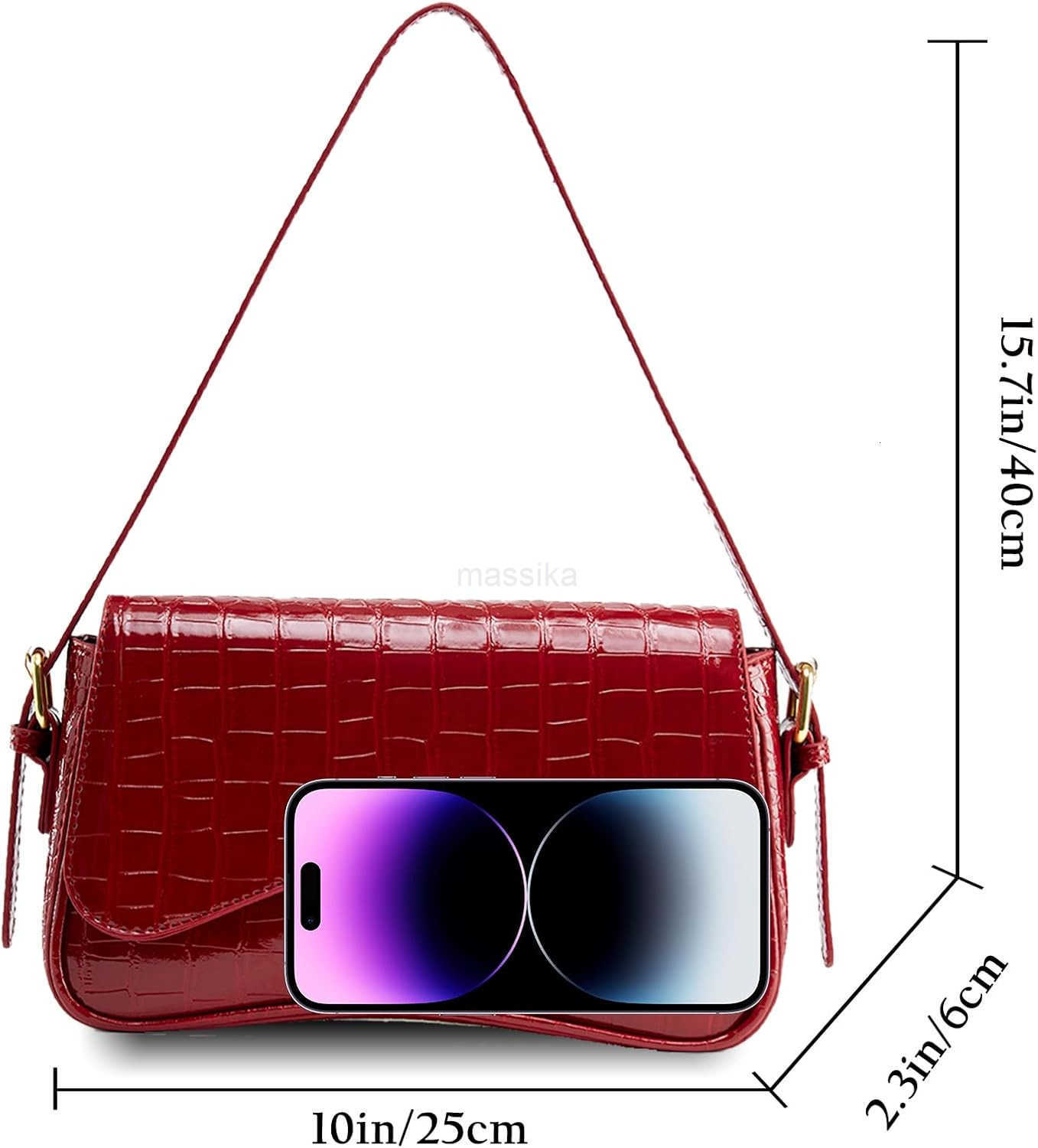 Small Shoulder BagsCrossbody Purses for Women Vegan Leather Handbag Clutch Hobo Purse with 2 Removable Straps M250910