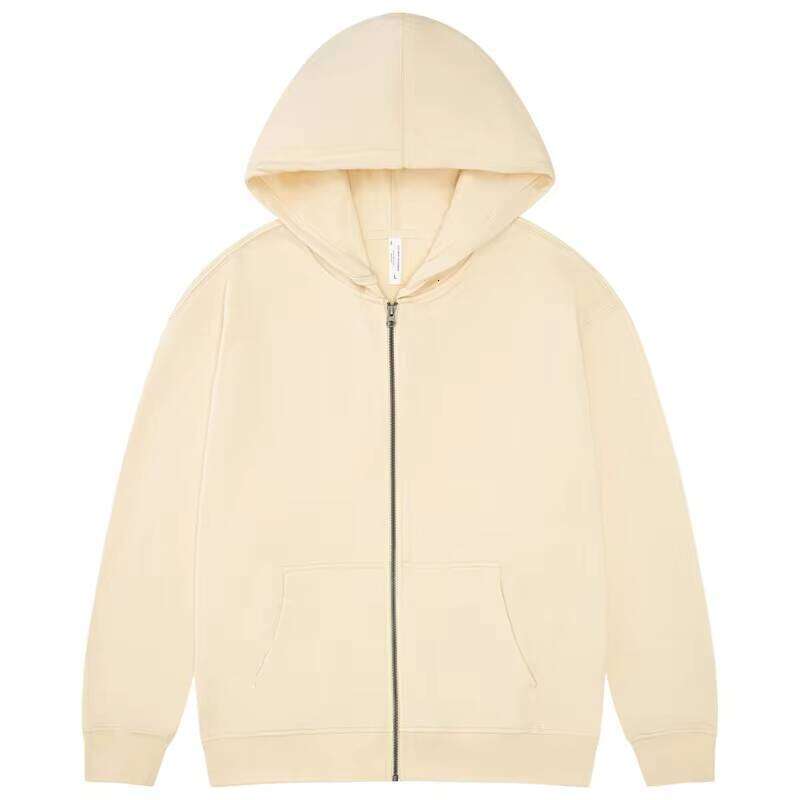 Logo 330gsm High-Quality 100% Cotton Zipper Unisex Men's Hoodie Design Oversized Winter