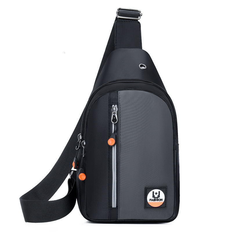 New Men S Casual Crossbody Bag Trendy Fashion Luxury Bag Versatile Sports Chest Bag Large Capacity Designer Free Shipping Bag Storage Commuter Shoulde