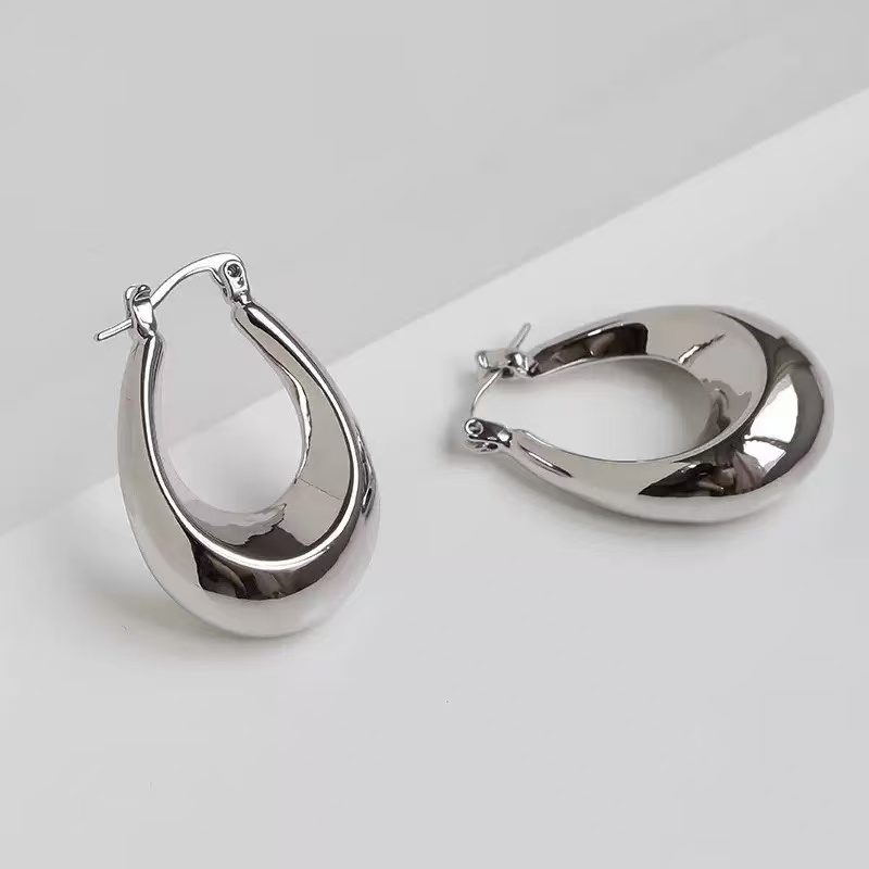 Sterling Silver Accented Fashion Studs with Golden Finish - Perfect for Special Occasions & Events