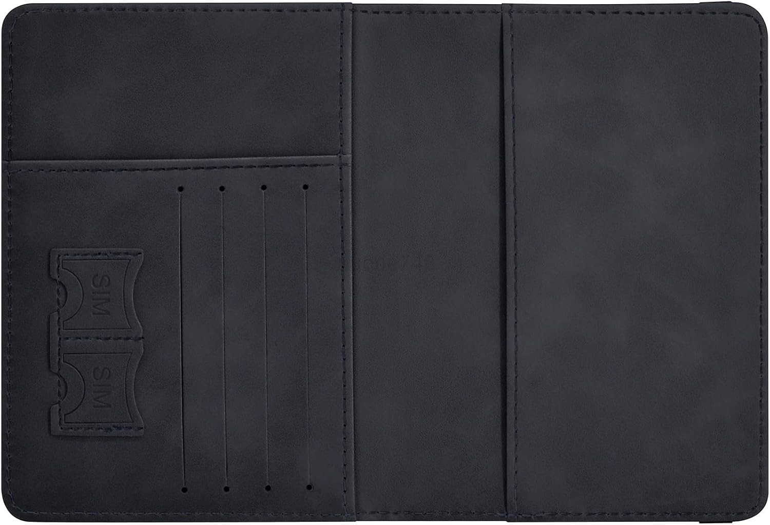 Passport Holder Passport Cover with CARD Slot and Boarding Pass Slot Combo Passport Wallet Case Book Travel Must Have RFID Blocking Leather Travel Acc