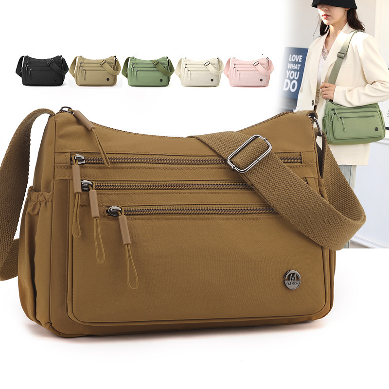 Luxury Bag Large Capacity Fashion Designer Bag Simple Commuter Women S Bag New Nylon Crossbody Bag Multi Compartment Free Shipping Storage Versatile S