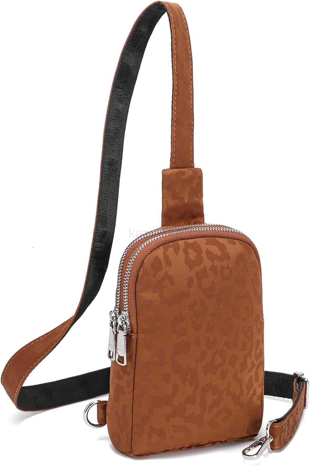 Small Crossbody Sling Bags for Women Vegan Leather Cell Phone Purse Fanny Packs for Women Men Z250910