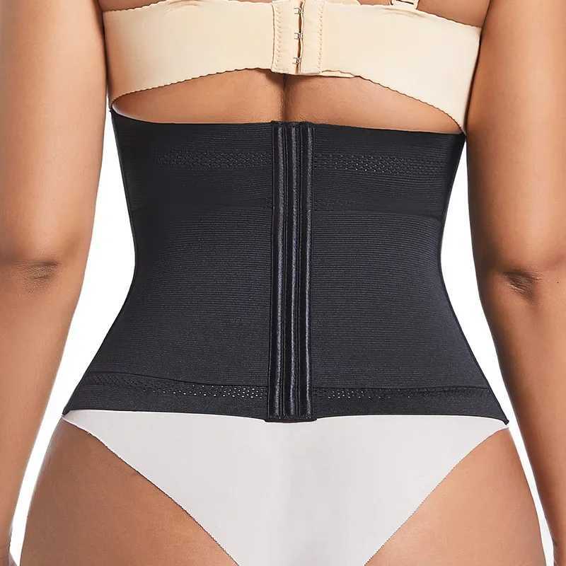 Shapewear Women Corset Waist Body Shaper Double Tummy Control Slimming Sheath Flat Belly Reductive Belts Cincher W250910