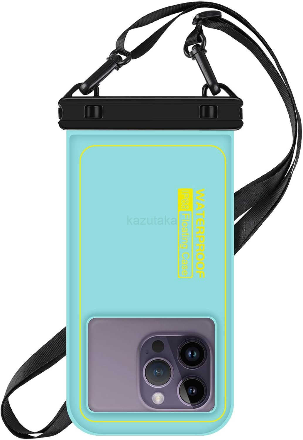 Waterproof Phone Pouch Water Proof Cell Phone Dry Bag with Adjustable Lanyard IP68 Waterproof Phone Case for iPhone 16 Pro 15 14 13 Pro Max Goog Z2509