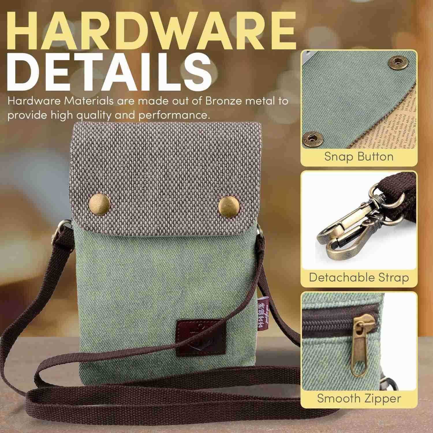Small Crossbody Cellphone Purse Bag With Shoulder Strap Travel Pouch Women Passport Phone Holder Wristlet Wallet Z250910