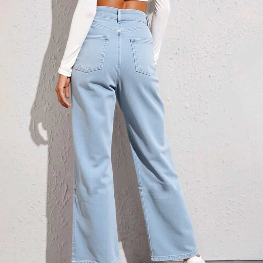 Mia Muse Boutique Womens Jeans All Season Daily Basic Office Lady Plain Bleached Natural Waist Full Length Casual Jeans Z250910