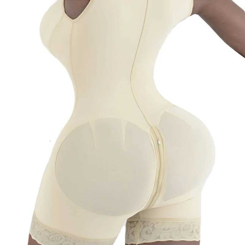 High Compression Body Shapewear Women Fajas Colombianas Corrective Girdle Tummy Control Post Liposuction BBL Slimming Waist Belt W250910
