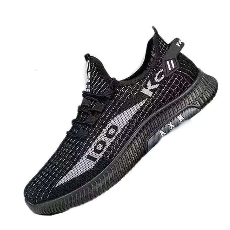 Fashionable and Versatile Sports Shoes, Men's Casual Shoes, Breathable Running Shoes, Outdoor Walking Train ing T ennis Shoes