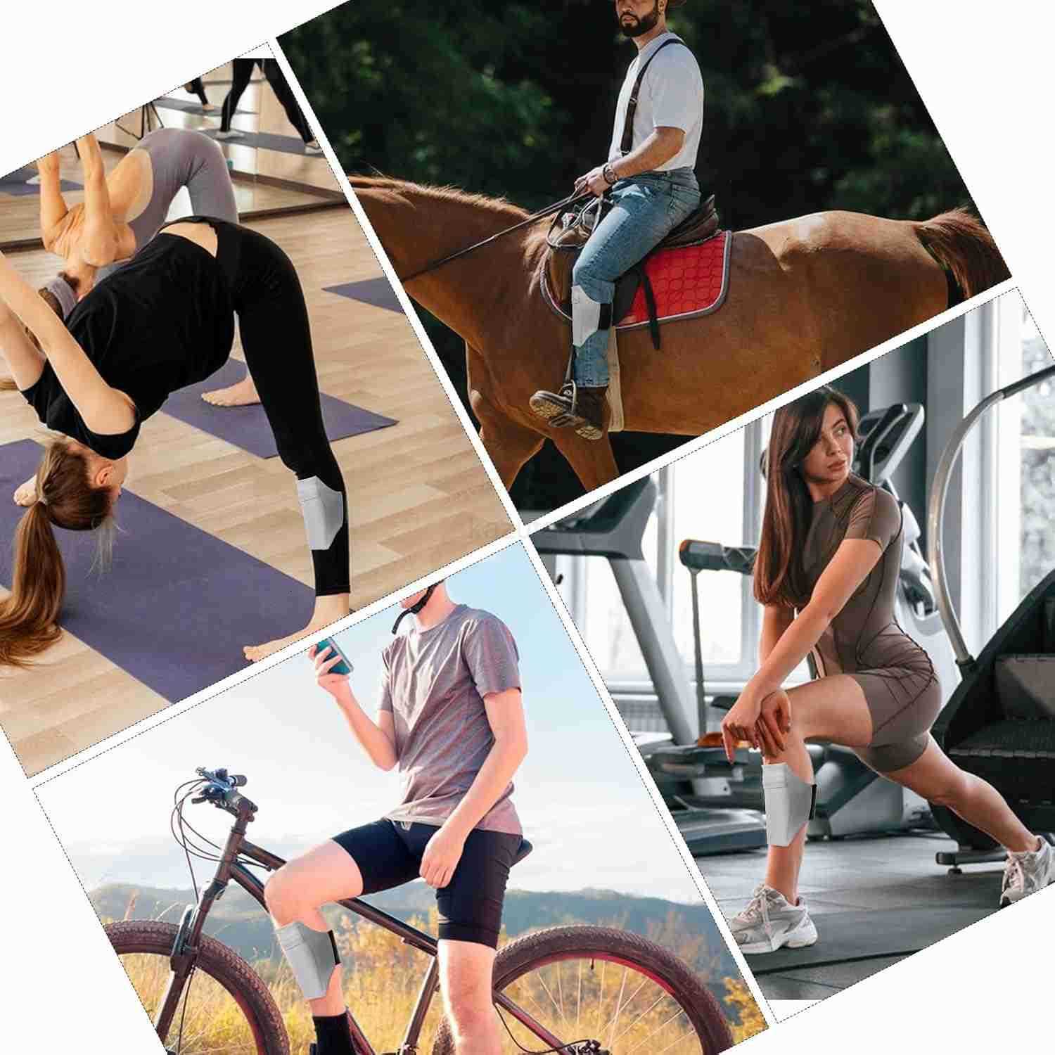 Leg Phone Holder Cell Phone Leg Straps Ankle Wallet Thigh Phone Holder Wallet Calf Straps Adjustable Arm Pouch Non Slip Sports Armband Storage Bag for