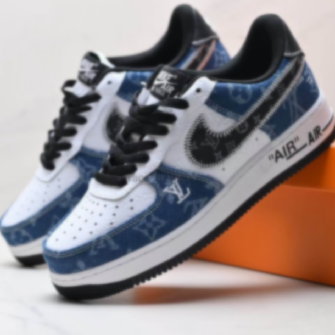 Designer Trainer Shoes Leather Board Shoes Embossed Sneakers 1s Trainers Floor Women Men Mesh Sneaker Platform Virgil Maxi Casual Shoes Runner Skate Shoes 9.8 06