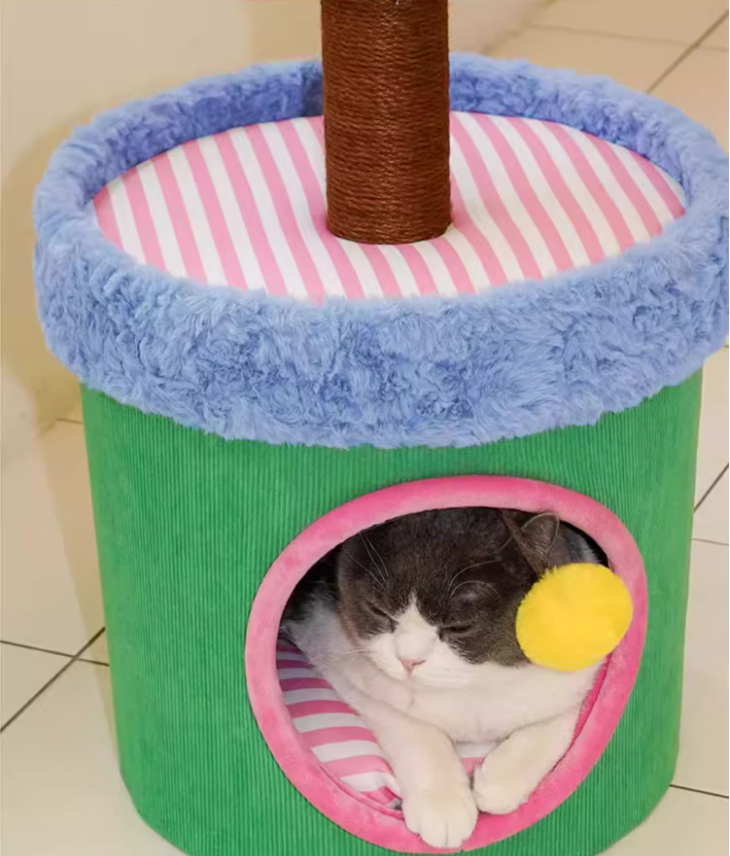 Comfortable Feline Retreat All-Inclusive, Ventilated Cat Den