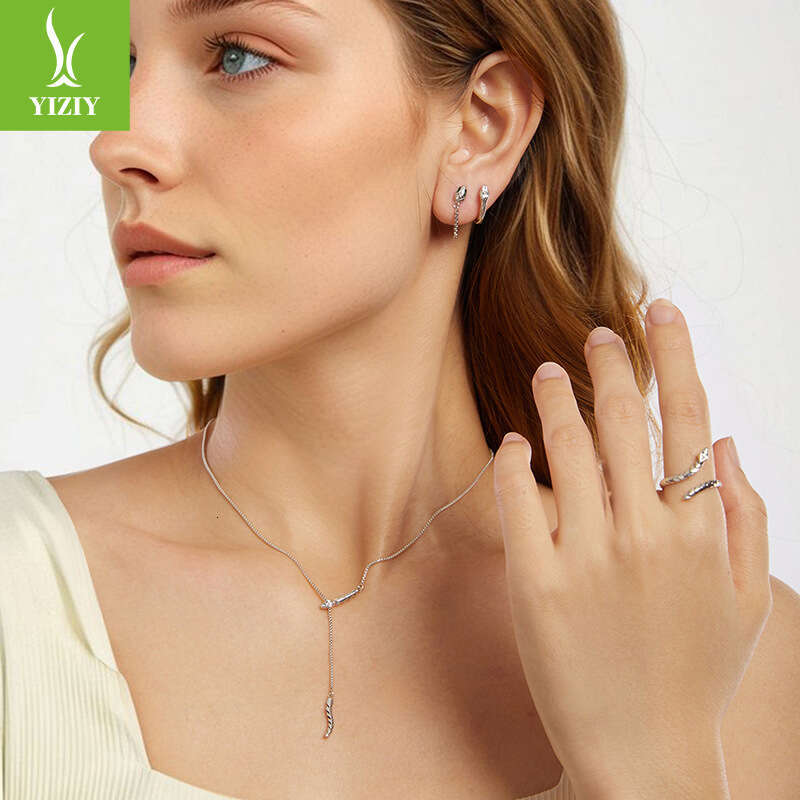 Yinziyun Sier Personality Zodiac Snake Birth Year Simple Jewelry Set