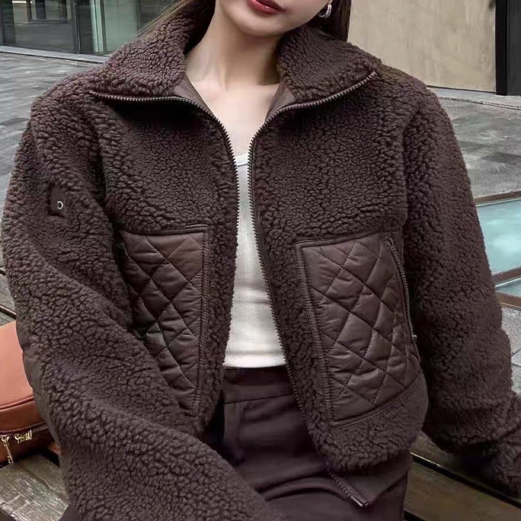 Women Yoga Jacket Sports Coat Windproof Yoga Clothes Quick-drying Long Sleeve Top Zipper Fitness Cardigan lambhair hooded short jacket yoga sports jacket
