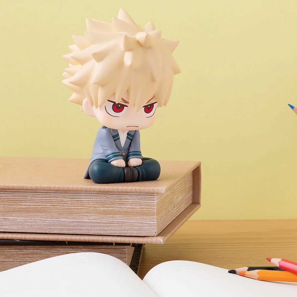 MHA Anime Figure cute Midoriya Izuku Figurine Bakugou Katsuki action figure Look up figure mini cute Toy Collectible doll GiftsXJ250910