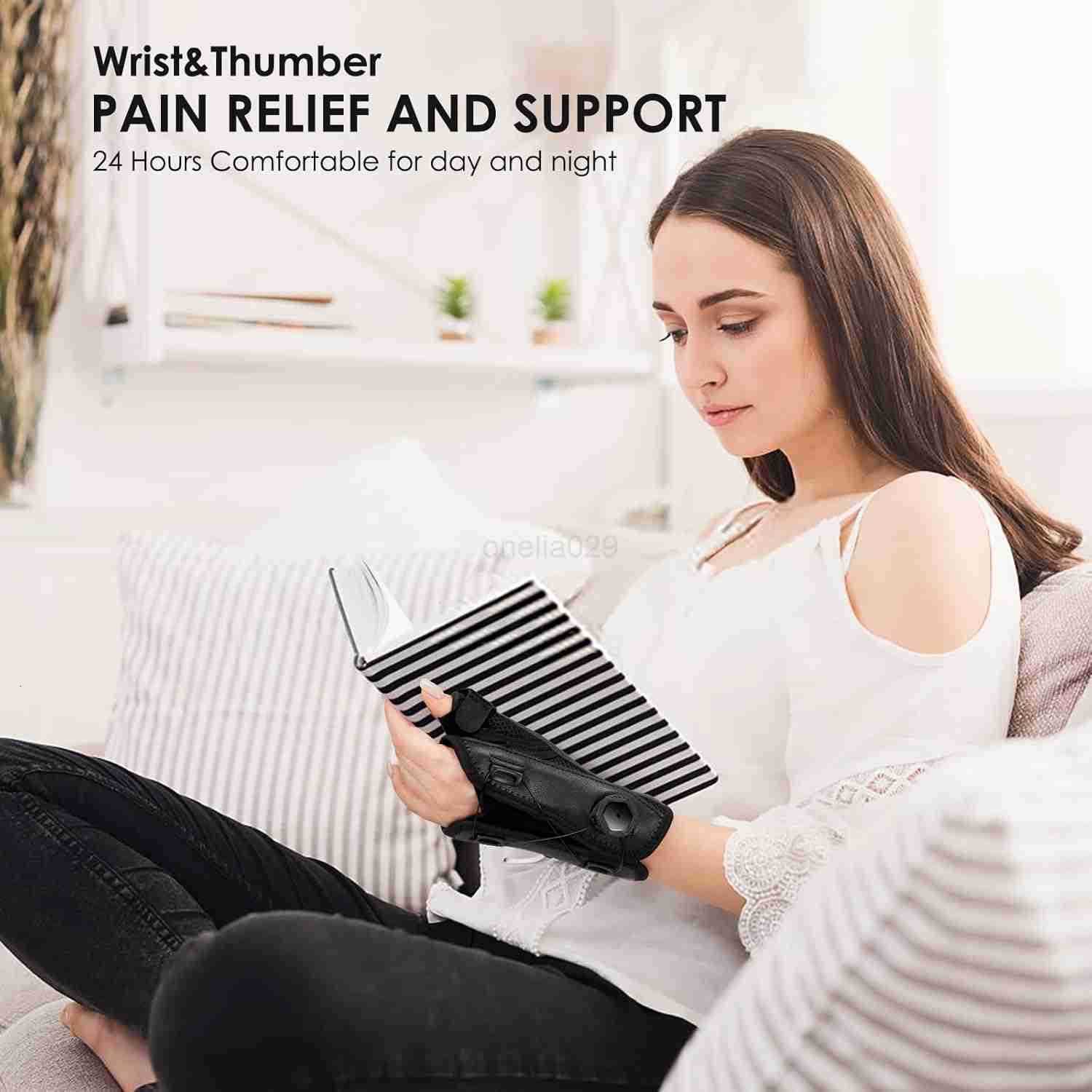 Wrist Brace for Carpal TunnelThumb Brace for Arthritis Pain and SupportThumb Spica Splint Right Hand for De Quervains TenosynovitisTendonitisThumb Sta