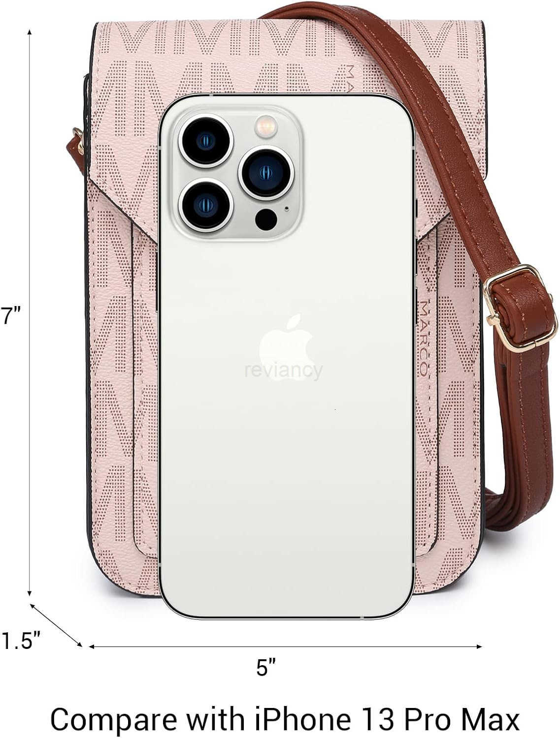 Women Fashion Signature Lightweight Cute Small Crossbody Bags Cell Phone Purse Wallet Shoulder Bag With Snap ClosureW250909