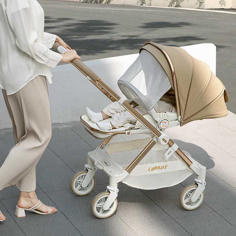 2025 New Arrival Convertible FullSize Baby Stroller for Toddler Newborn Smart Baby Stroller with Reversible Seat Z250903