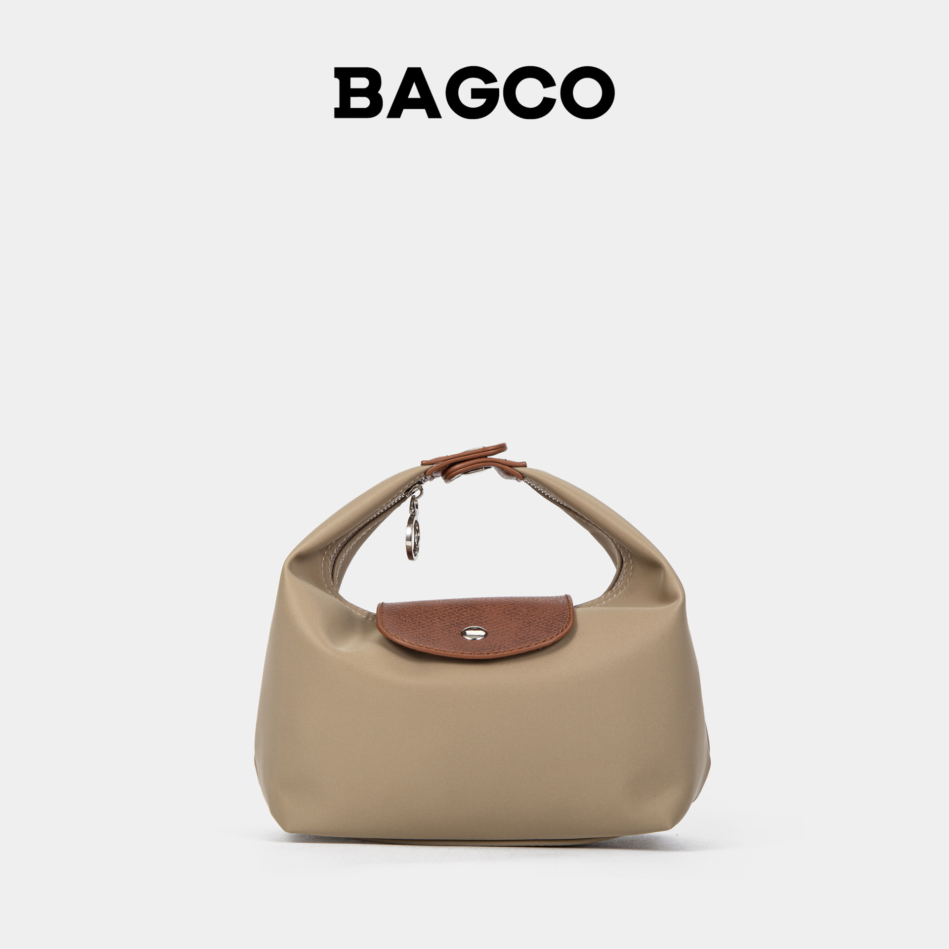 2025 New niche commuter PU shoulder bag women's fashion versatile crossbody bag dumpling handbag women's small bag contrast color