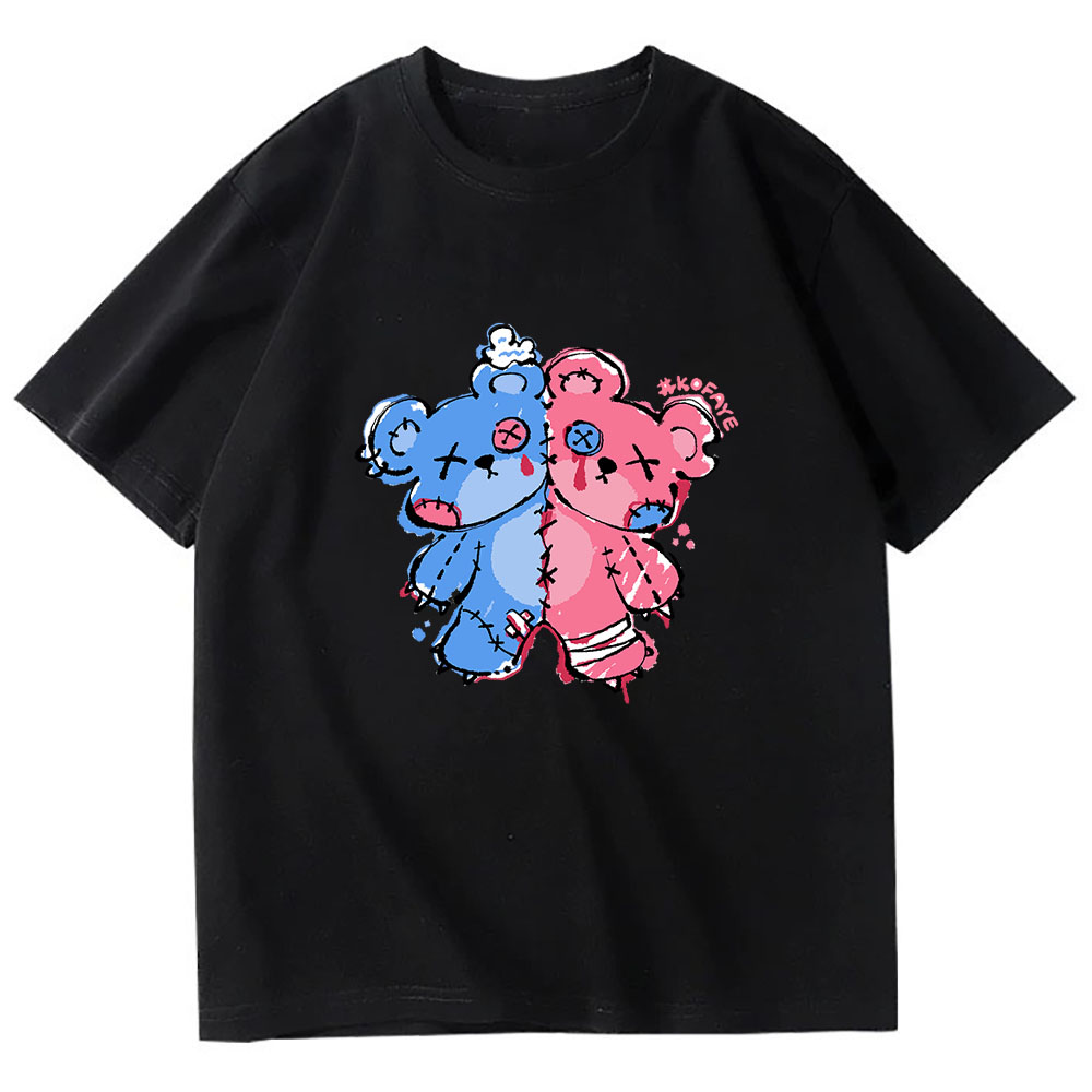 Fashion Versatile Printed Short-Sleeve Top - High-Quality Heavyweight Pure Cotton Tee (260g) 202509103