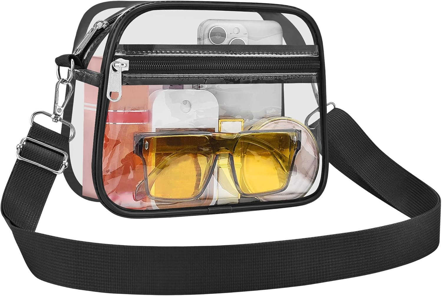 Clear Bag for Stadium Events Clear Purse for Women and Men for Sports Events Concerts Festivals M250910