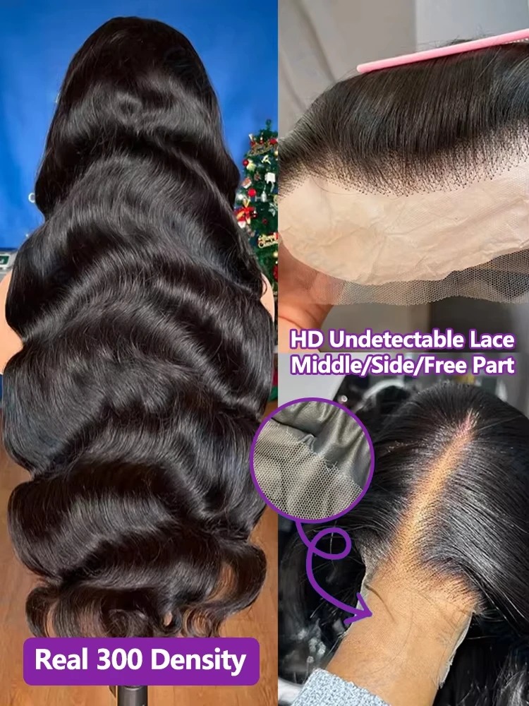 Body Wave Human Hair Wigs 13x6 HD Lace Frontal Wig 360 Full Lace Wig 13x4 Glueless Brazilian Wigs On Sale For Women Wear And Go Closure Wig