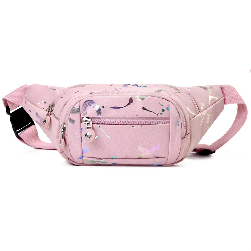 Women S Printed Oxford Cloth Designer Bag Large Capacity Waterproof Business Cashier Waist Bag Mom Multi Layer Free Shipping Practical Wear Resistant 