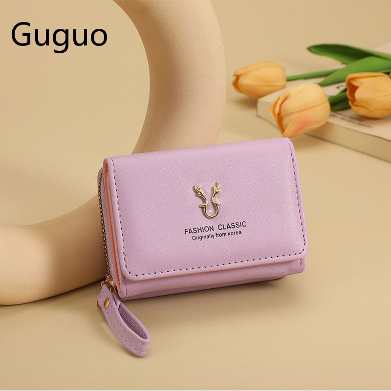 Free Shipping 2025 New Designer Bag Cross-border Short Women's Wallet Fashionable Simple Exquisite And Practical PU Material Coin Bag With Multip
