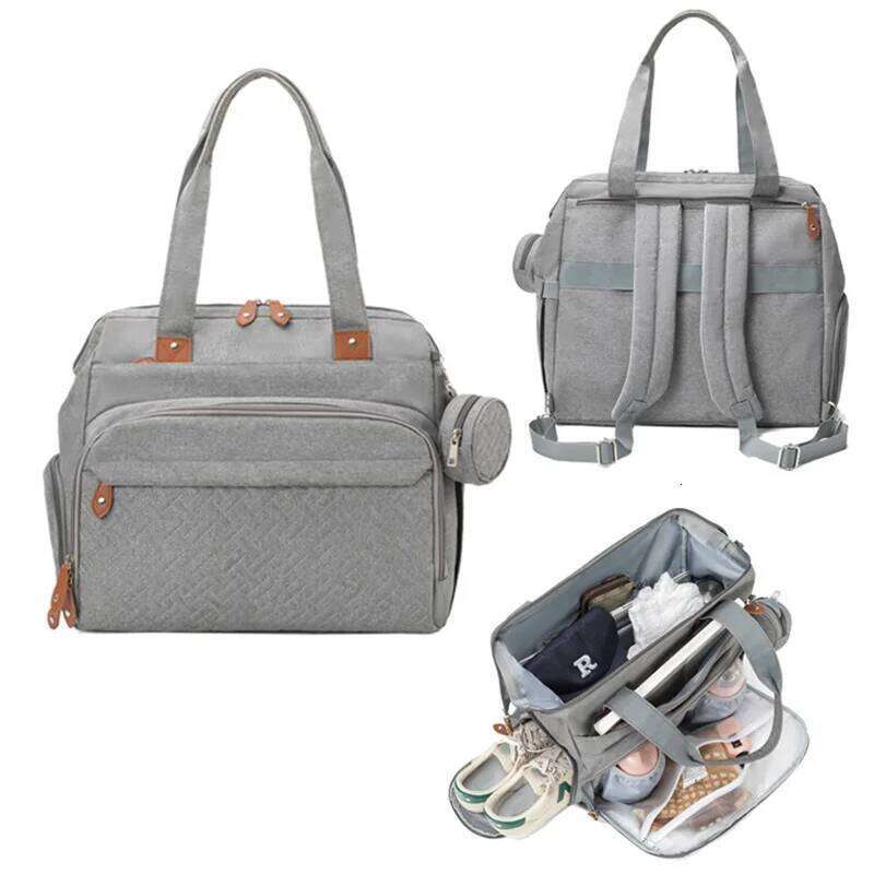 Mommy Large Capacity Multifunctional Backpack Baby Stuff Nursing Diaper for Newborn Outdoor Travel Maternity Bag