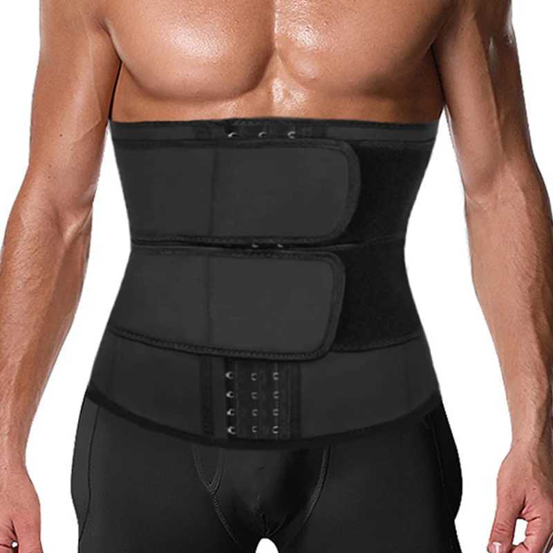 Men Waist Body Shaper Slimming Belt Sheath Weight Loss Belly Cincher Workout Trimmer Corset Shapewear Sauna Sweat Straps W250910