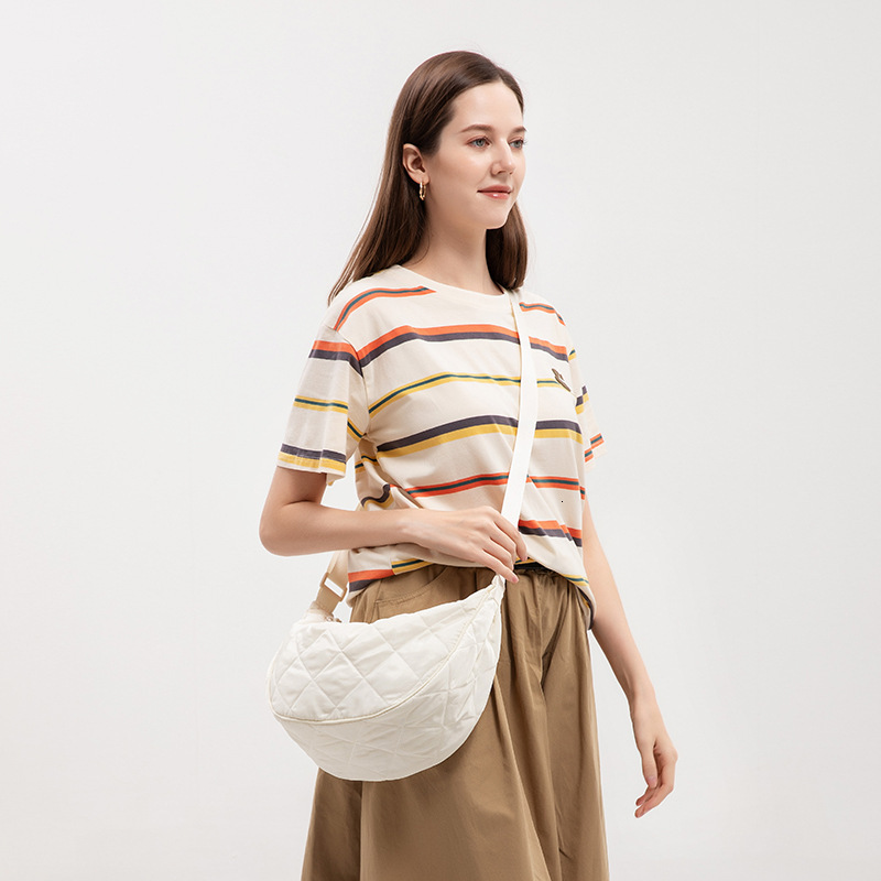 Designer Bag Spring Free Shipping Luxury Bag Women S Single Shoulder Bag Japanese Style Versatile Simple Crossbody Bag Large Capacity Quilted Portable