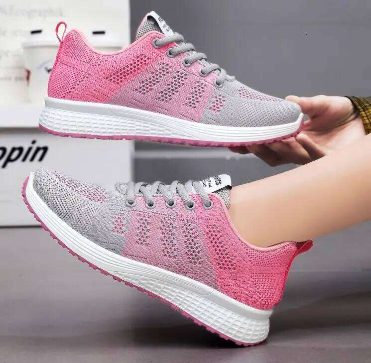2025 Spring New Fashion Women's Shoes Soft Walking Flats Non-slip Casual Sport Shoes Athletic Sneakers for Lady
