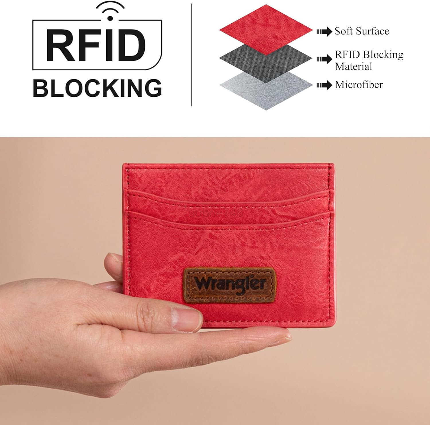 CARD Wallet Slim CARD Holder Rfid Blocking Small Wallet for Women SoftZ250910