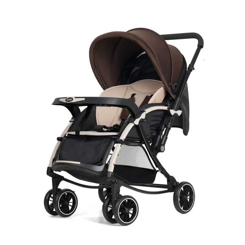 Highview Baby Stroller with Convertible Rocking Chair Can Sit or Lie Down Foldable and Twoway Shockabsorbing Stroller W250910