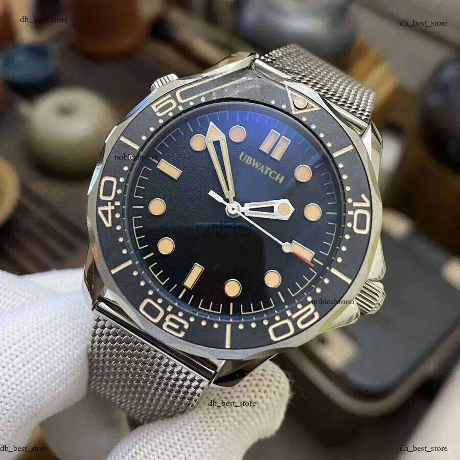 BRAND New Limited Edition Wrist Watch Sea Diver 300 Master Titanium No Time To Die James B 007 Automatic 42Mm Mesh Nato Stainless Steel Bracelet Men's Gift ZS4
