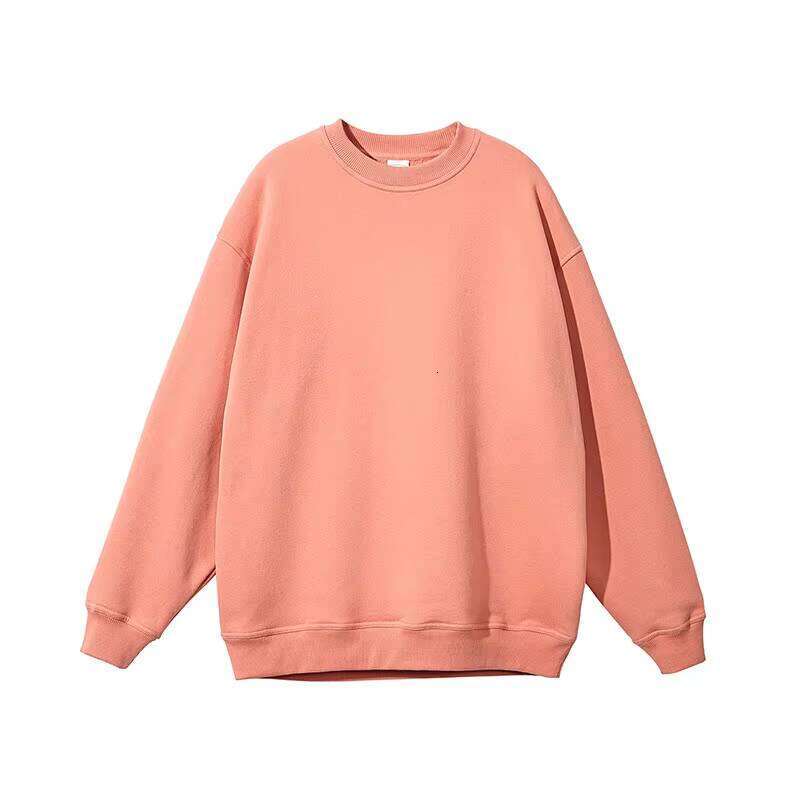 High-quality crew neck hoodie with fleece lining for warmth