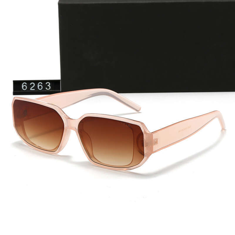 New Unisex Fashion Trendy Casual Square Frame Sunglasses for Shopping and Driving 6263