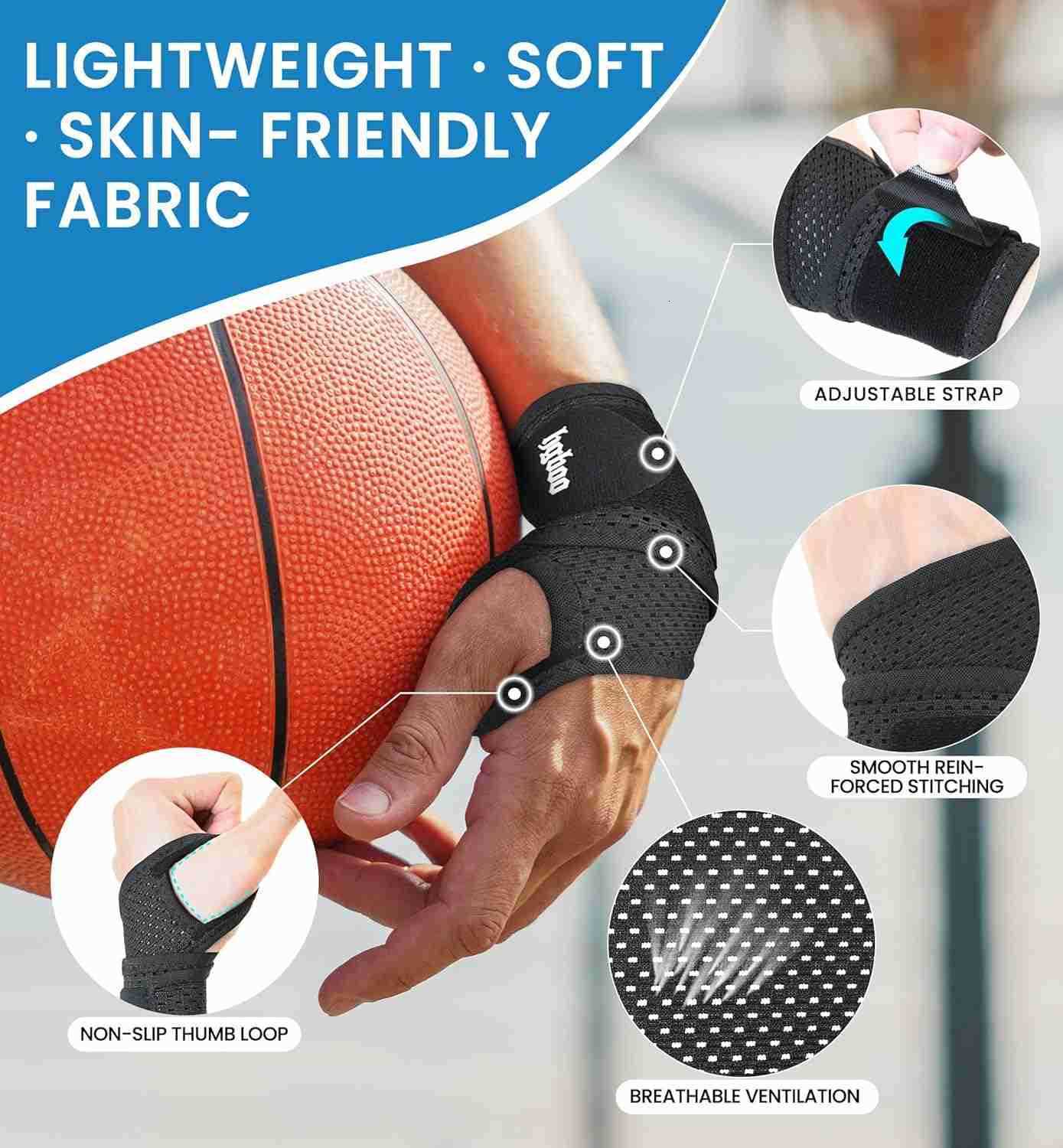 2Pack UltraThin Wrist Braces Breathable Comfort Mesh Fabric Support for Pain Relief Ideal for Carpal Tunnel Tendonitis Sports Fitness and Daily Use Ad