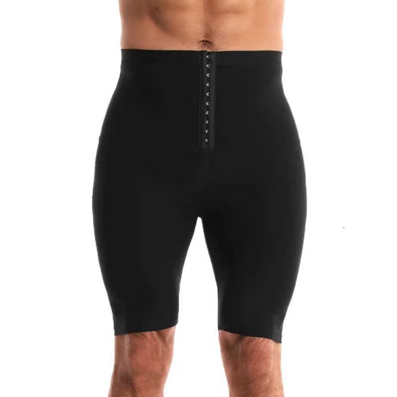 Men Sauna Sweat Shorts Shapewear Slimming Belly Fat Burning Fitness Abdomen Reducer Losing Weight Shaper Waist W250910