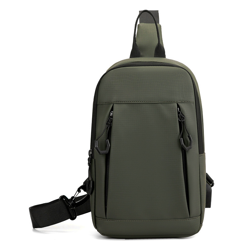 Multifunctional USB Charging Men S Chest Bag New Large Capacity Trendy Free Shipping Designer Bag Shoulder Bag Commuting Simple Luxury Bag Crossbody B