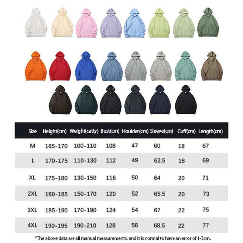 370Gsm Heavyweight Blank Long Sleeve Streetwear Cotton French Terry Oversized Men's Hoodie