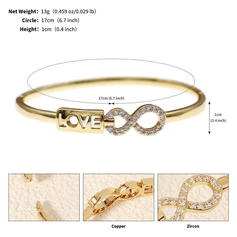 Gold tone designer bracelet for women fashion high-end versatile metal luxury jewelry bullet head moissanite chain full diamond bracelet hollow openin